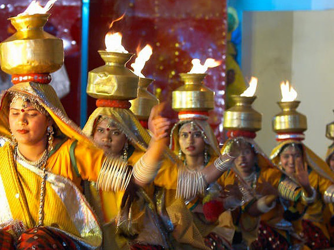 Fire Potter Dance of Rajasthan ( The Chari Dance )