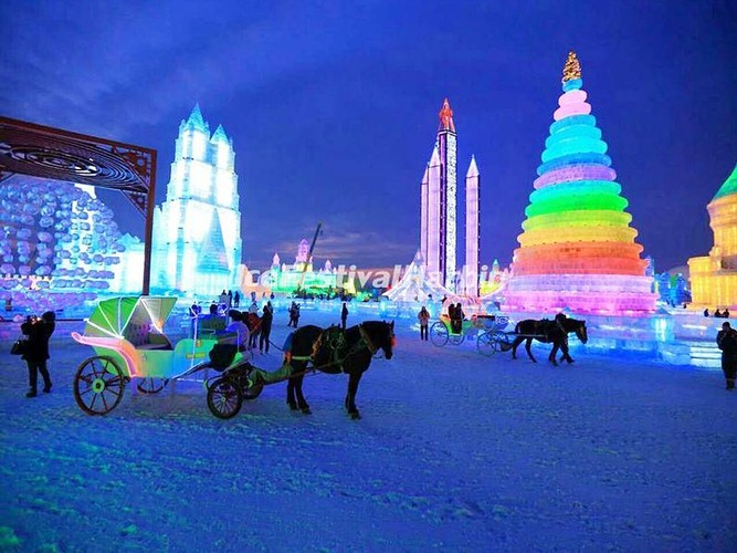 Harbin Ice and Snow World - A Frozen Wonderland