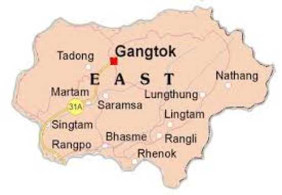 Gangtok In Map Of India Gangtok To Pelling | Gangtok Tour Package | Gangtok Travel Package | Gangtok  To Darjeeling