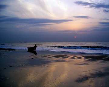 Sea Shore Of Bengal