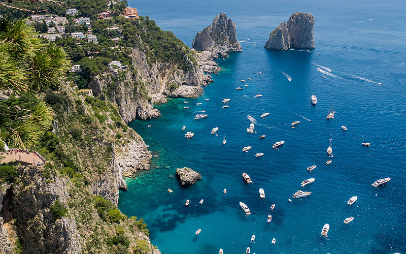 Rome-Capri Island