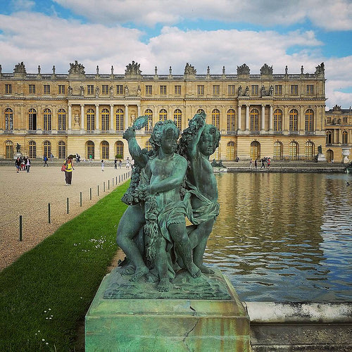 Palace of Versailles + Eiffel Tower